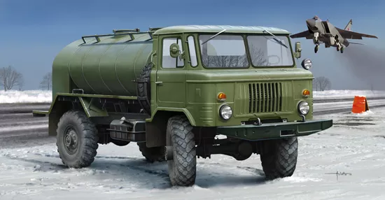 Trumpeter - Russian GAZ-66 Oil Truck 